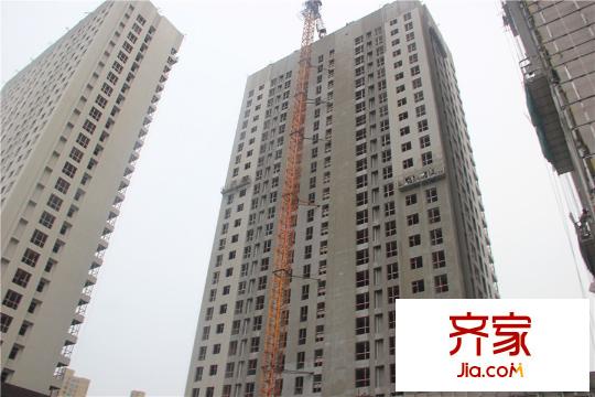 銀泉廣場(chǎng)5號(hào)樓施工實(shí)景（20150728）