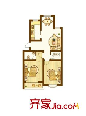 東洲新村 戶型圖