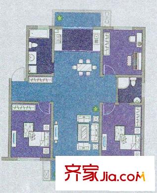 晏園河?xùn)|老街小區(qū) 戶型圖