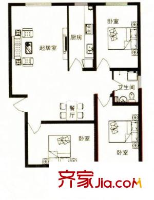 泰山公寓 戶型圖