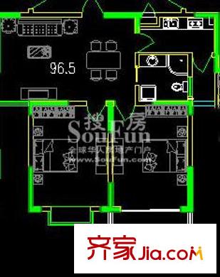 亞特香榭水岸 戶型圖