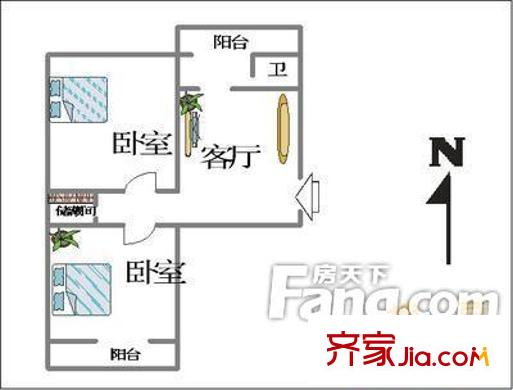 長江新村 戶型圖
