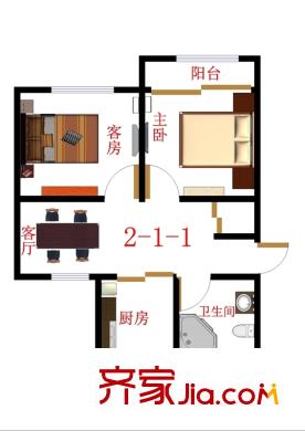 長江新村 戶型圖