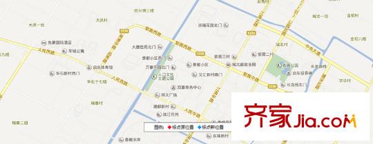 長江新村交通圖 