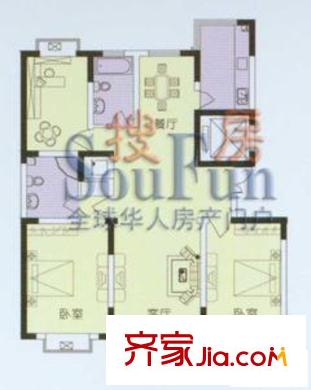 北岸華庭 戶型圖