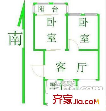 盛鑫金橋世家 戶型圖