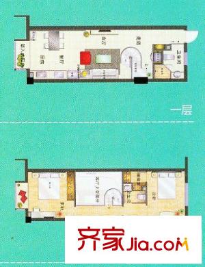 第三街區(qū) loft戶(hù)型1