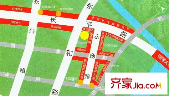 第三街區(qū)交通圖