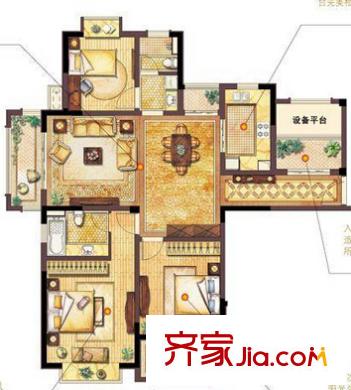 郭里園丹桂苑 戶型圖