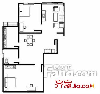 健康公寓 戶型圖