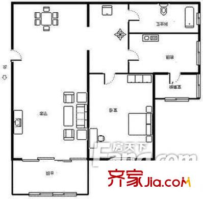 城港世紀(jì)園 戶型圖