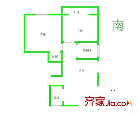 紫薇一村 戶(hù)型圖