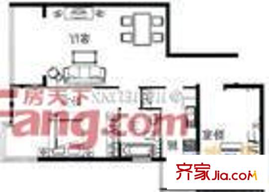 友誼公寓 戶型圖