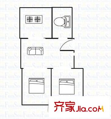 啟秀南苑 戶型圖