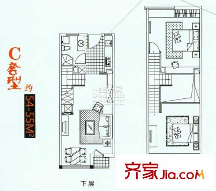 太陽(yáng)鑫城 戶型圖