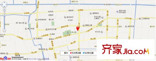 東風(fēng)新村交通圖 