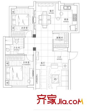 濠河經(jīng)典苑 戶型圖
