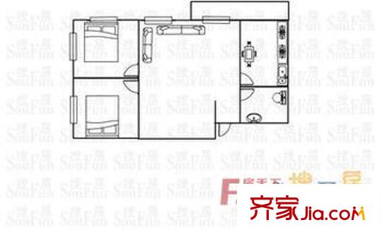 文峰怡景苑 戶(hù)型圖