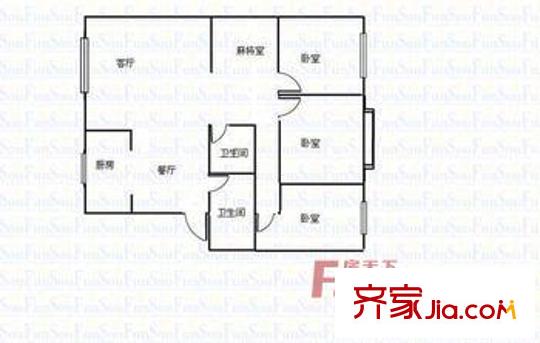 星竹花園 戶型圖