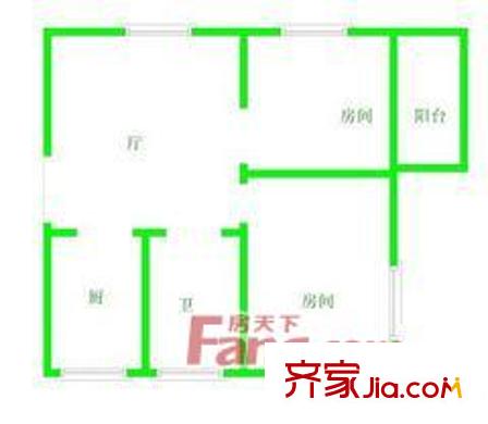 星竹花園 戶型圖