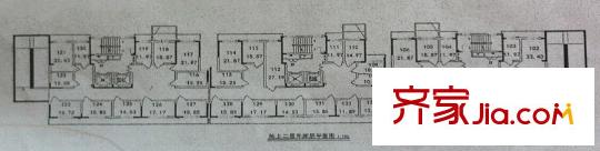 公園佳苑二期47號(hào)地上二層車庫(kù)層平面圖