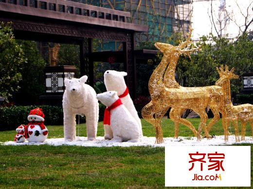 萬科濠河傳奇中軸實(shí)景示范區(qū)（20131215）