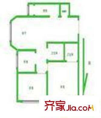 啟秀花園 戶型圖
