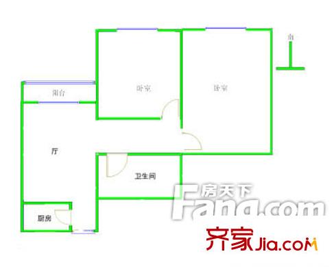 啟秀花園 戶型圖
