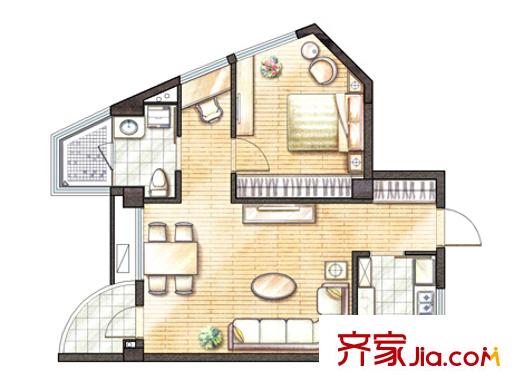 海門博士花園 戶型圖