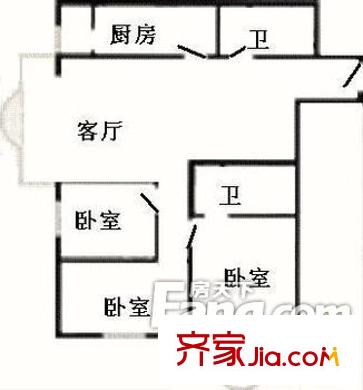 郭里園南遷苑 戶型圖