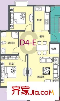 城市名人花園 戶型圖
