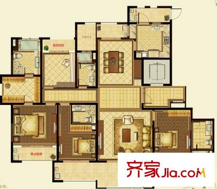 新海通花園 戶型圖