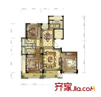 鳳凰萊茵河畔 戶型圖
