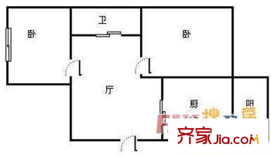 段家壩小園 戶型圖