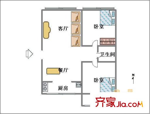 新苑華庭 戶型圖