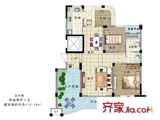 金色城品 戶型圖