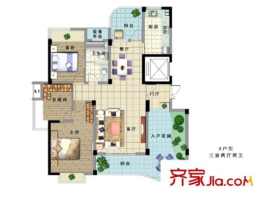金色城品 戶型圖
