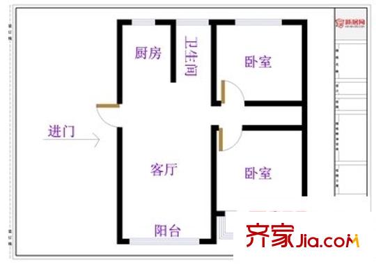 濠濱花園 戶型圖