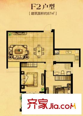 全景大廈住宅 戶型圖