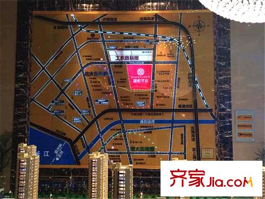 融悅?cè)A庭區(qū)位圖
