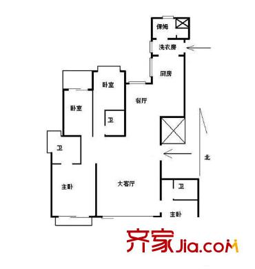 眾和花園  戶型圖