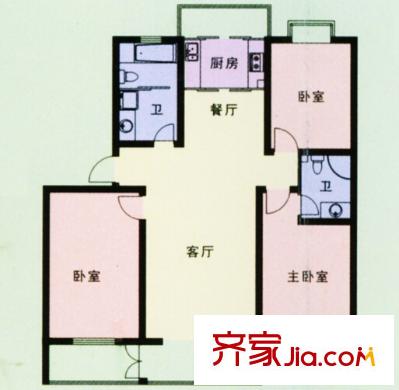 北郭東村 戶型圖