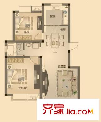 金飛達名郡 戶型圖