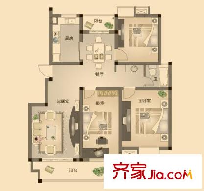 金飛達(dá)名郡 戶(hù)型圖