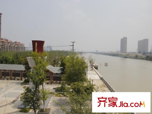 華強城南側100米處通呂運河綠廊工程