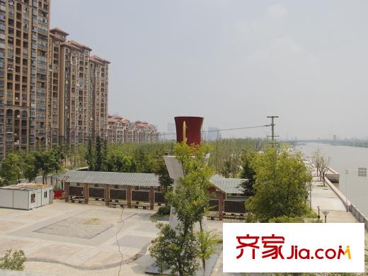 華強城南側100米處通呂運河綠廊工程