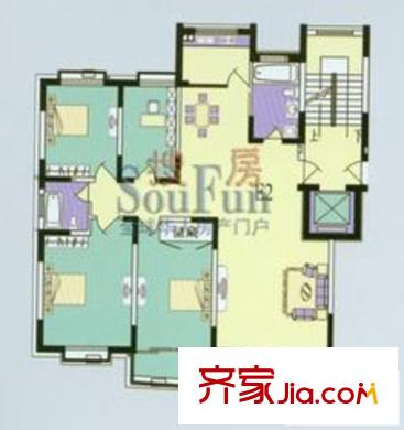 都市華城 戶型圖