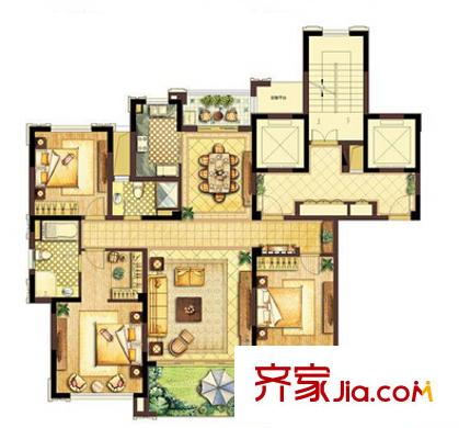 灣子頭新寓 戶型圖