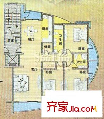 寶隆花園 戶型圖
