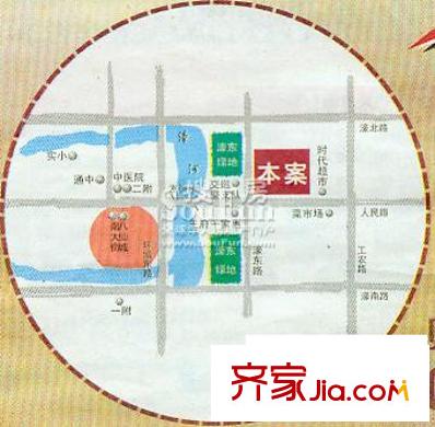 寶隆花園交通圖